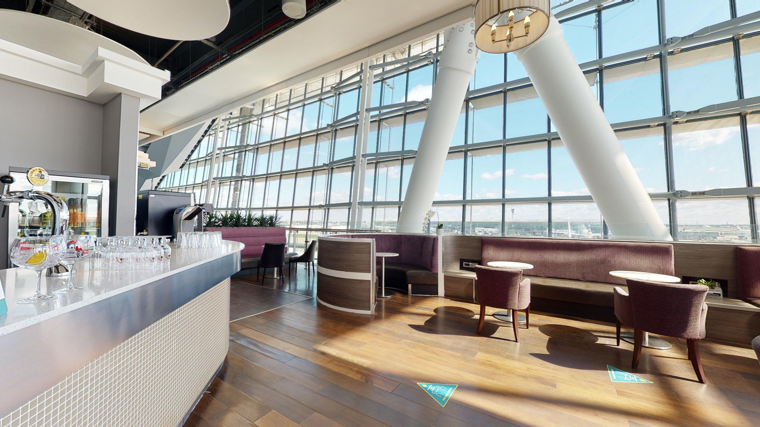 Heathrow Airport Terminal 5 Club Aspire Lounge